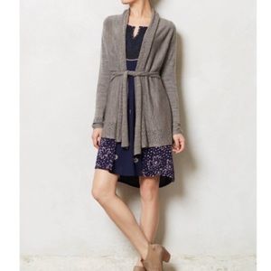 Anthropologie Knit and Knotted Cardigan